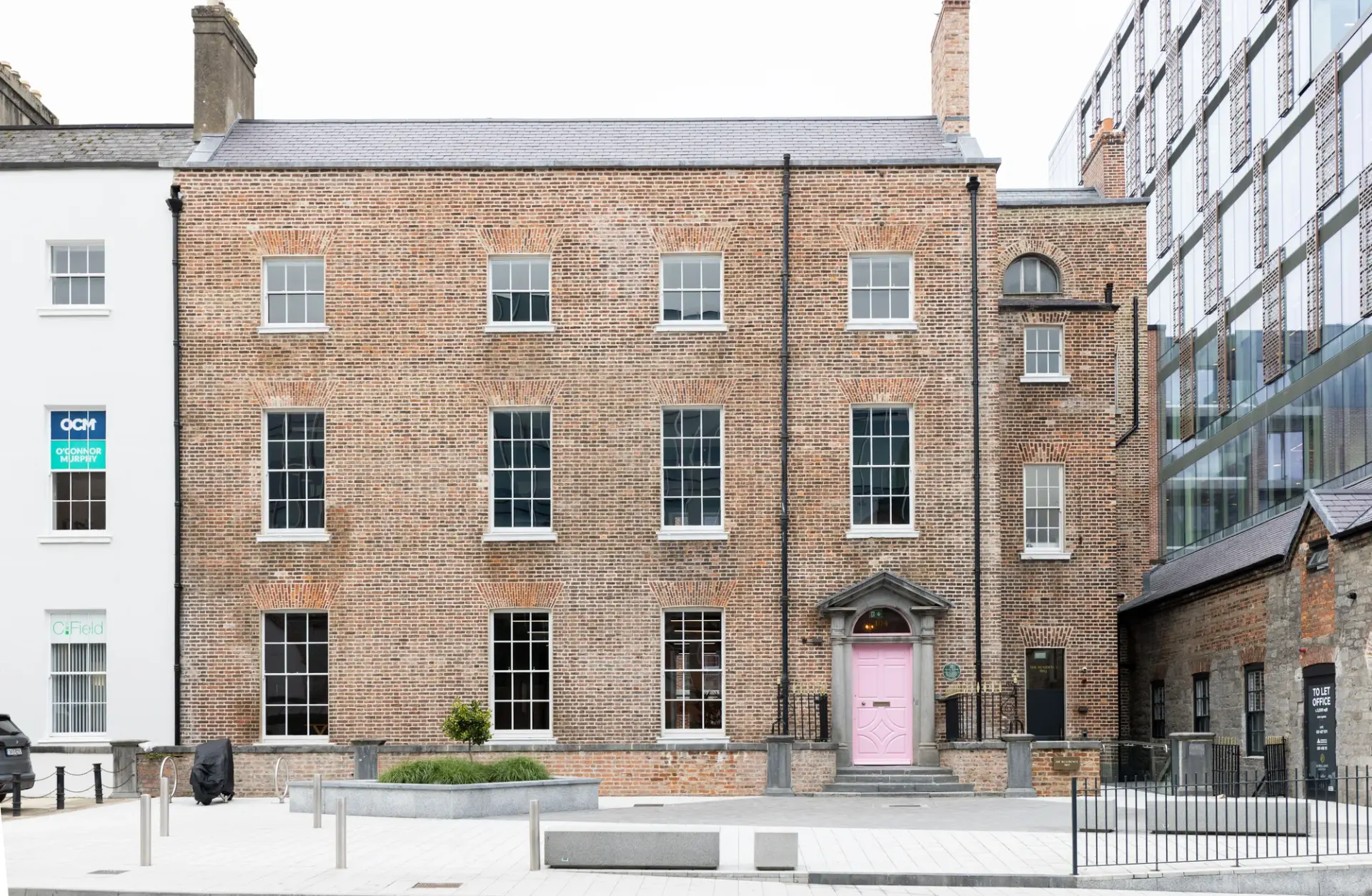 The red-brick Georgian front of The Palace on Henry Street